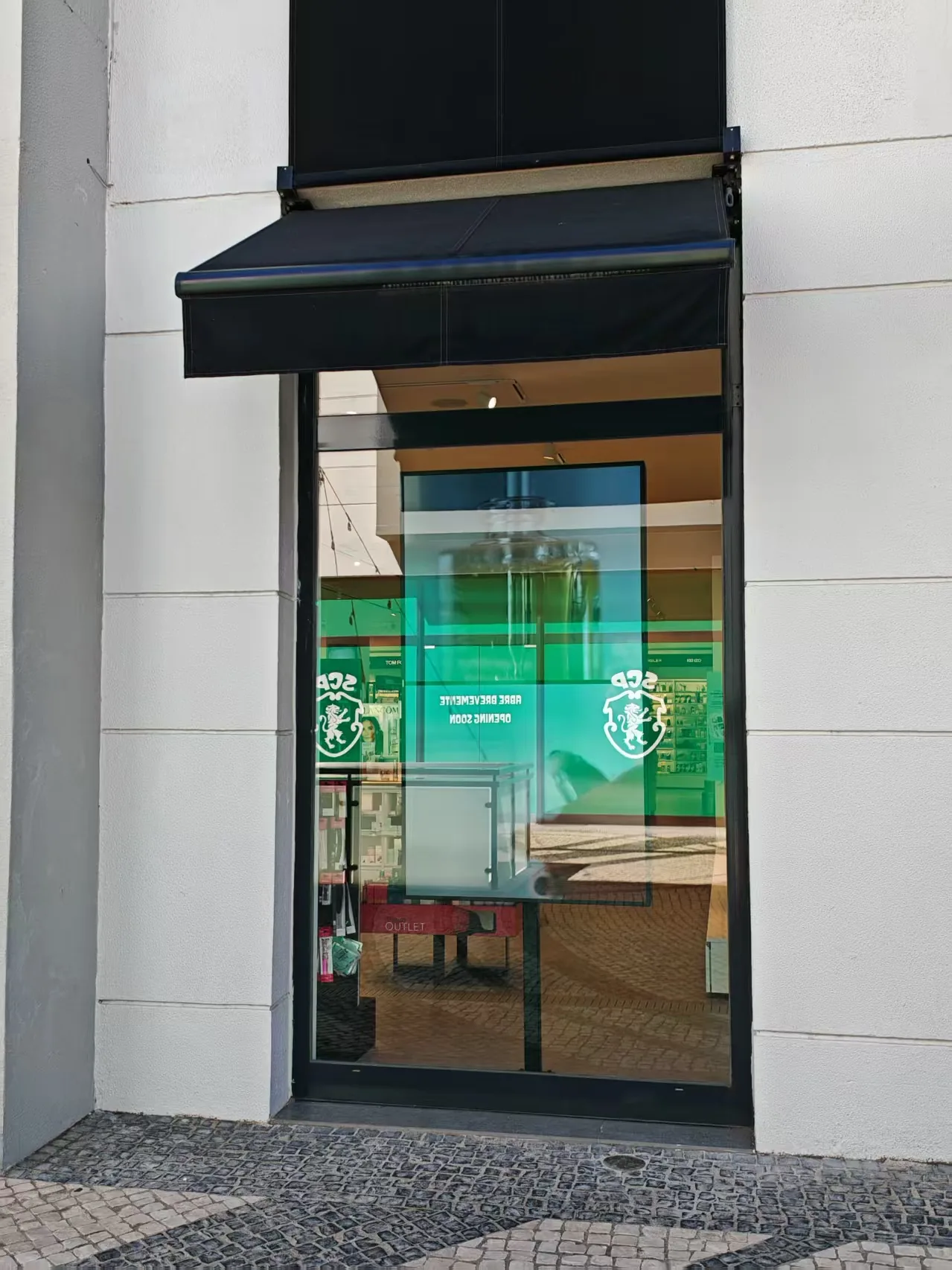 Storefront Window LED &mdash; "Opening Soon" Display