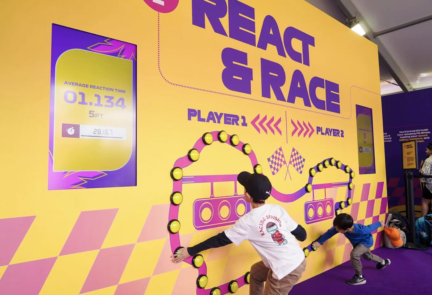 Interactive Game Wall &mdash; Family Event