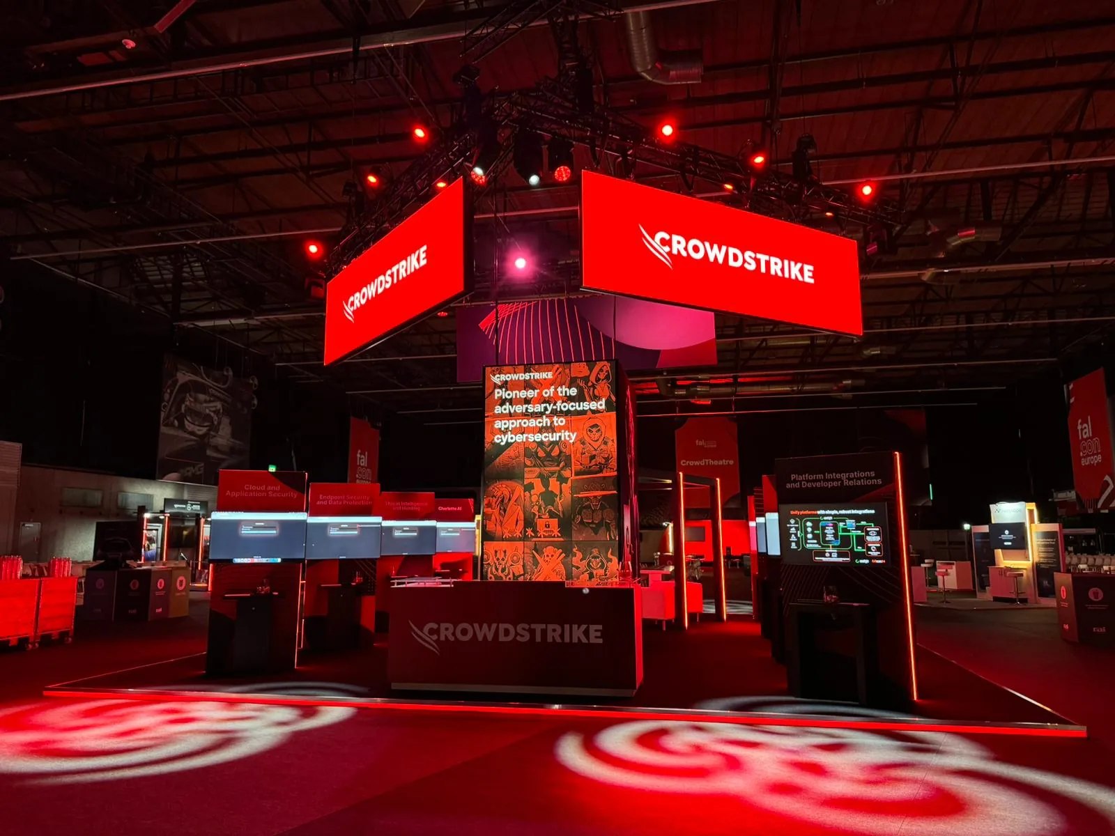 LED Display &mdash; Exhibition Booth
